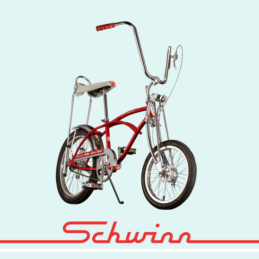 Photo by Schwinn Bikes on July 26, 2024. May be an image of bicycle, motorcycle, scooter and text.