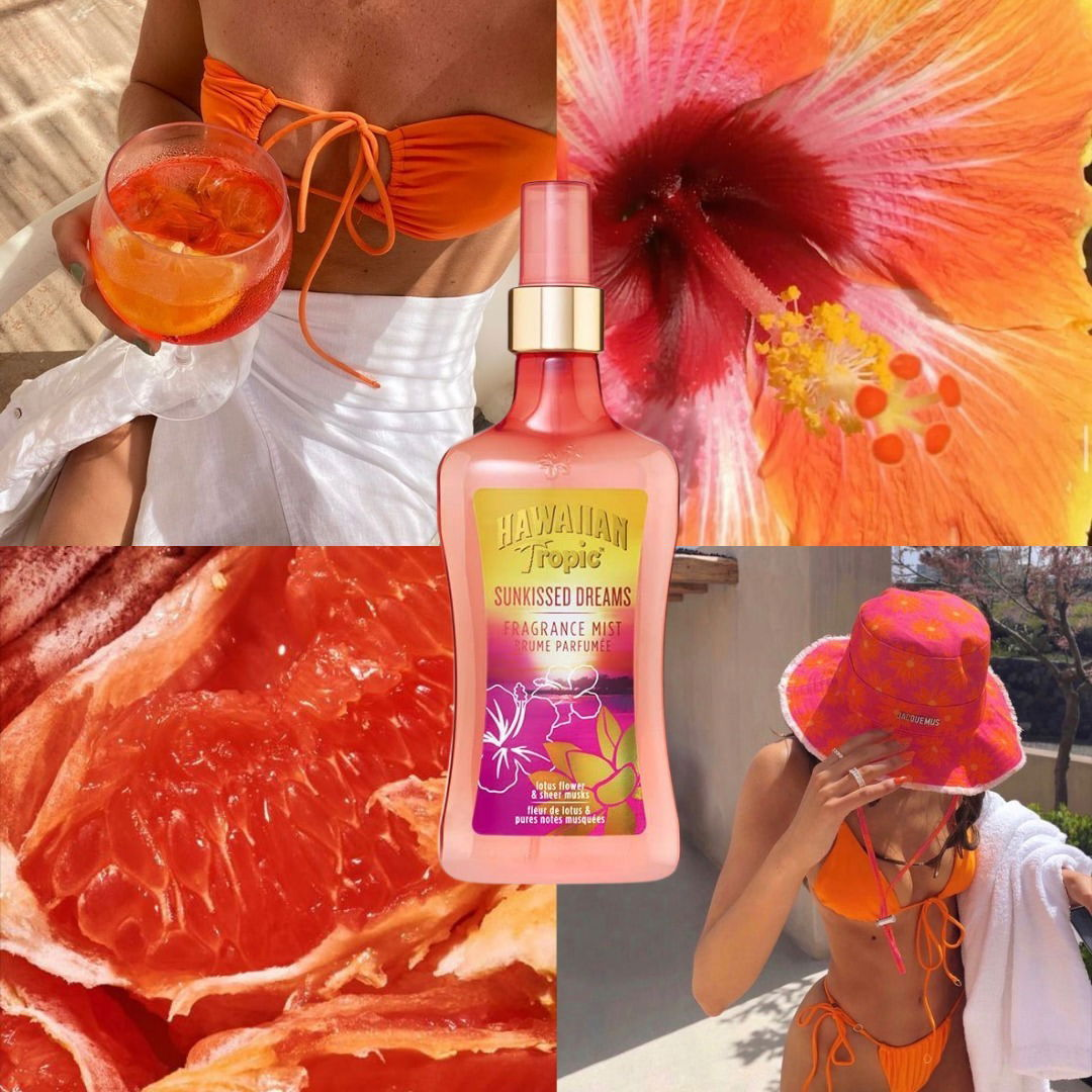 Photo by Fragrance Direct on July 25, 2024. May be an image of 2 people, fragrance, grapefruit and text.