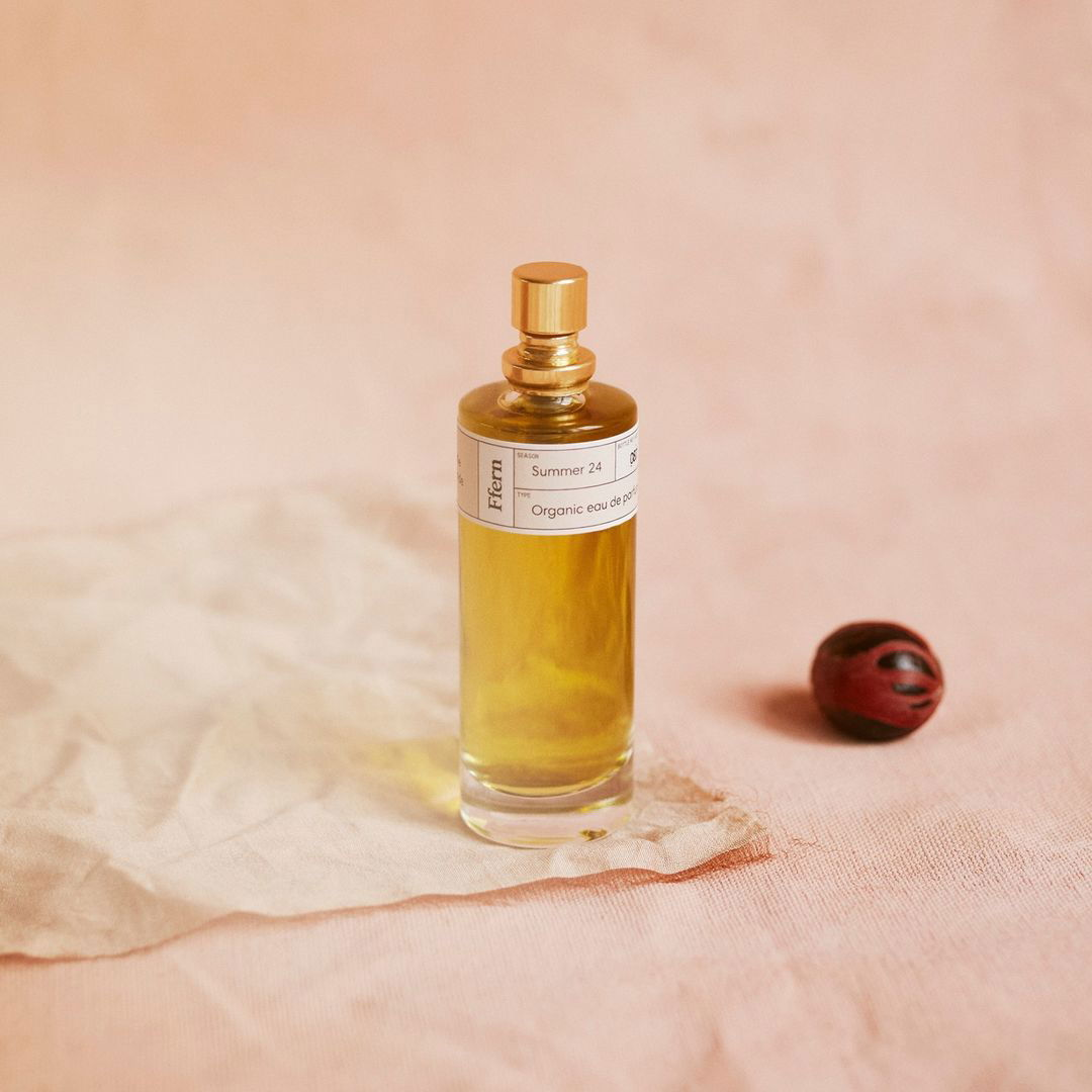 Photo by Ffern | Artisan Eau De Parfum on July 24, 2024. May be an image of fragrance, perfume and text.