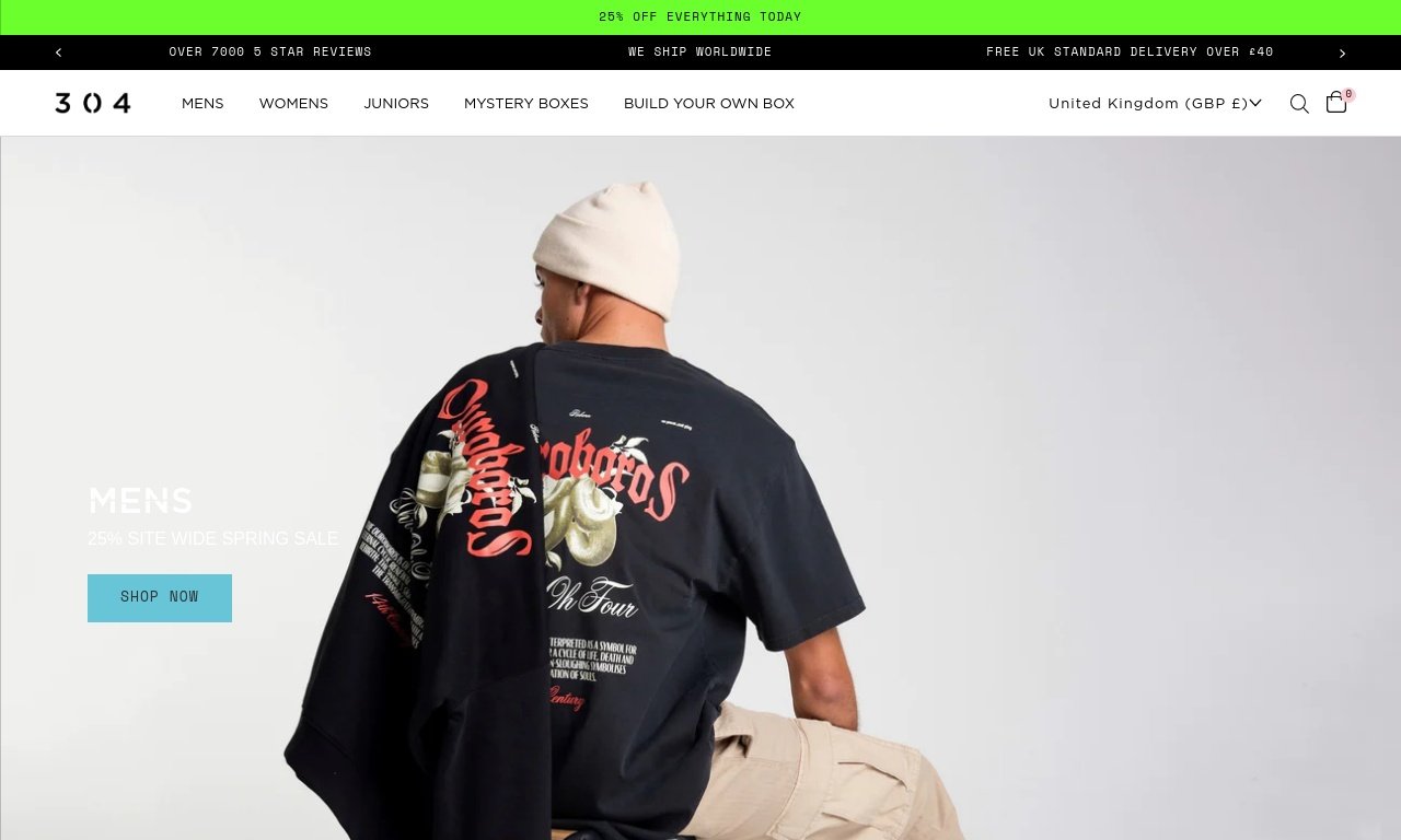 304 clothing.com