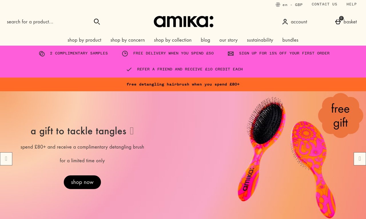 Amika hair products