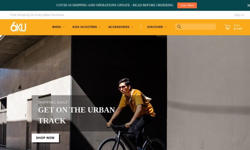 6ku | Fixed Gear, City, Commuter Bikes