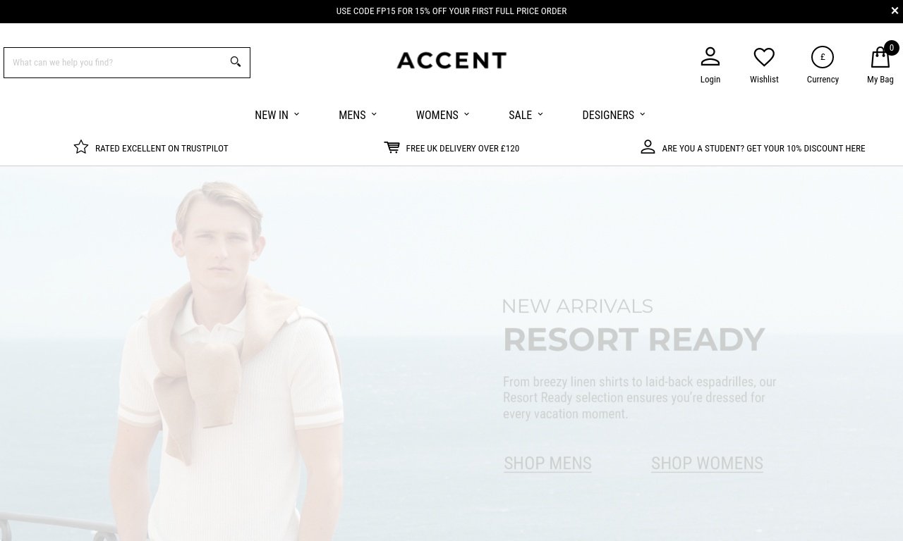 Accent clothing.com