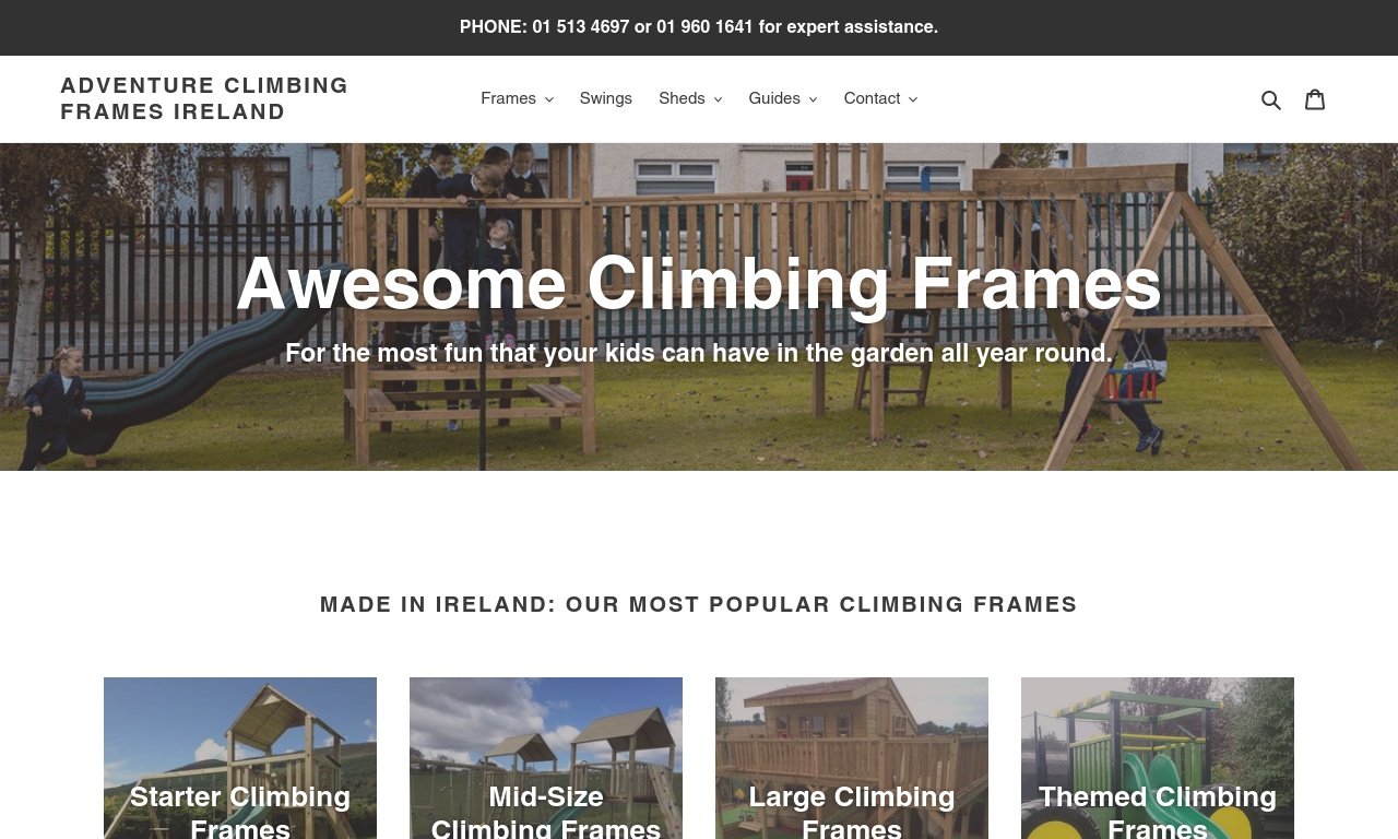 Adventure climbing frames.ie