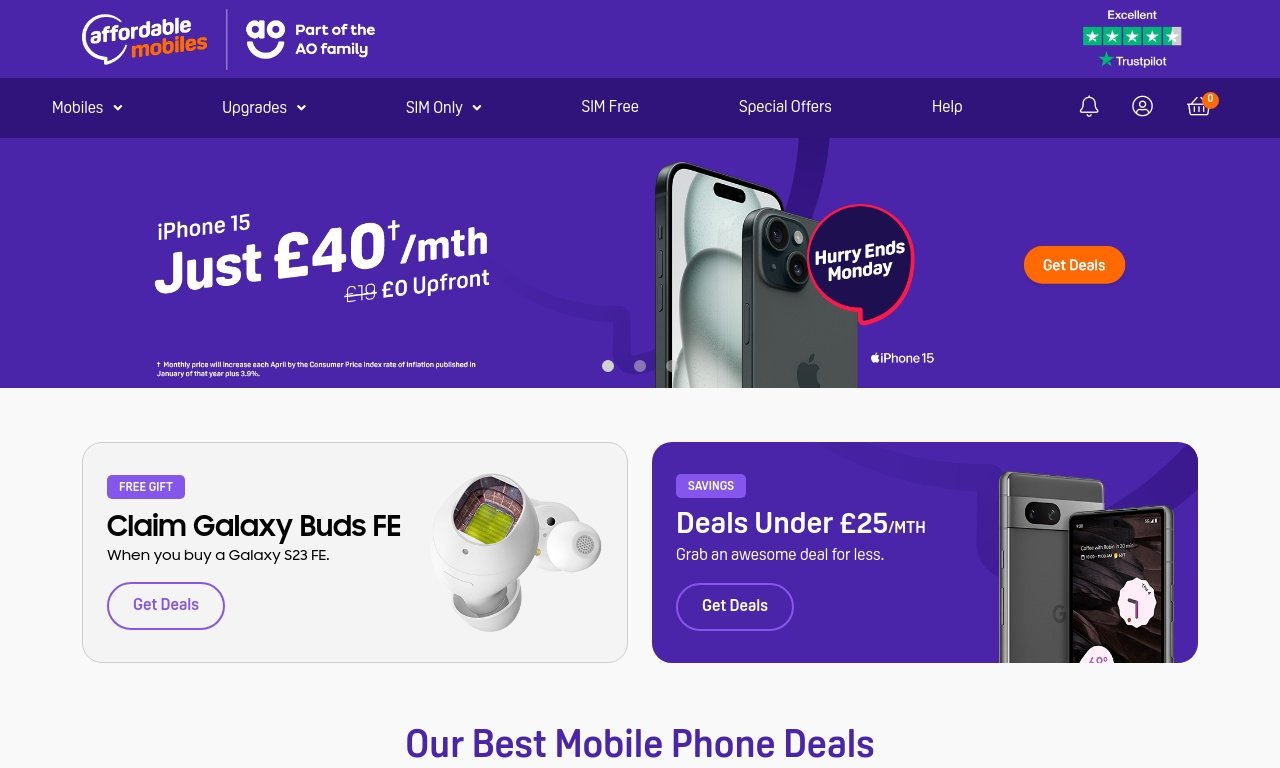 Affordable mobiles.co.uk