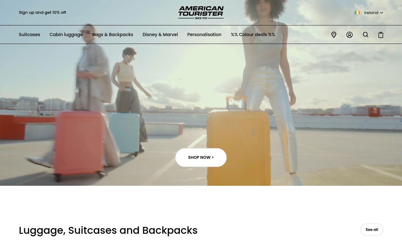 American Tourister.ie
