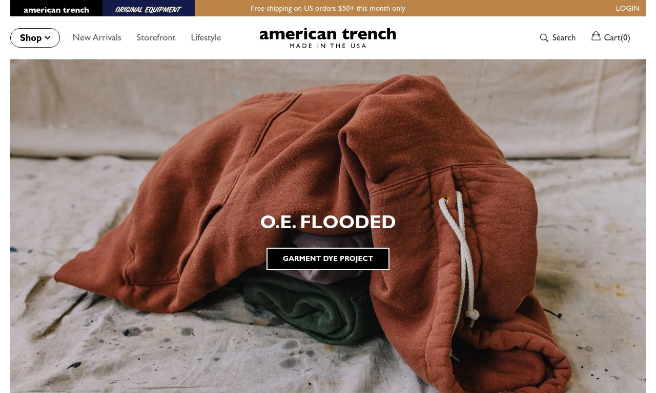 American trench.com