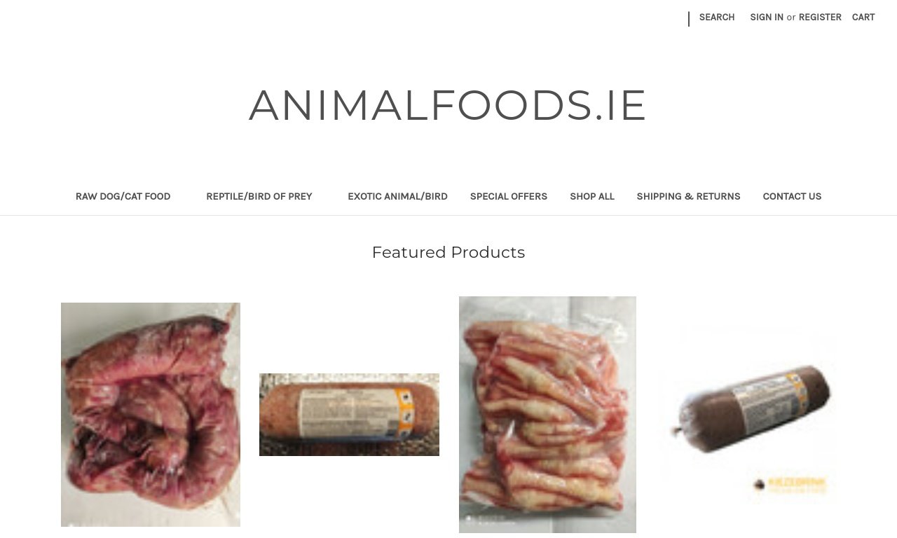 Animal foods.ie
