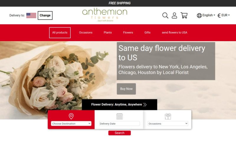 Anthemionm flowers.com