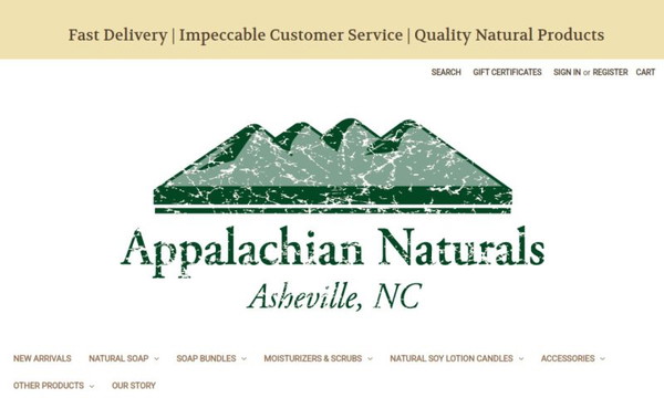 Appalachian Natural Soap.com