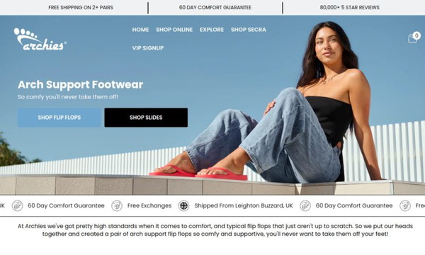 Archies Footwear.co.uk