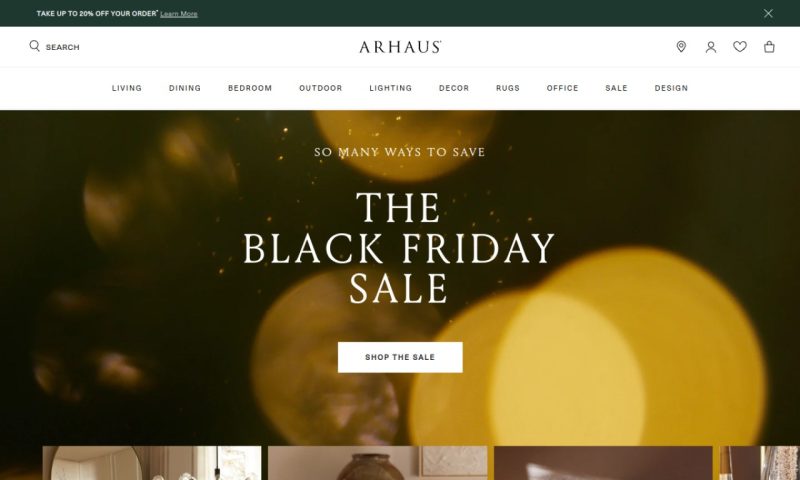 Arhaus Furntiture