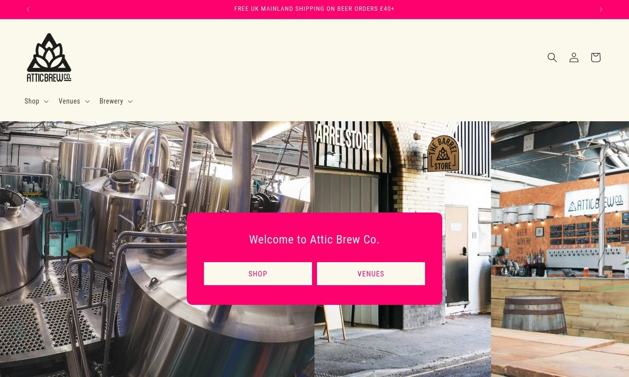 Attic brew co.com