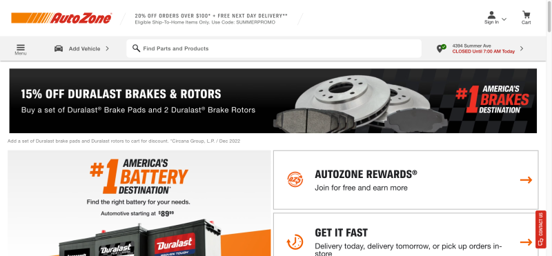 AutoZone.com