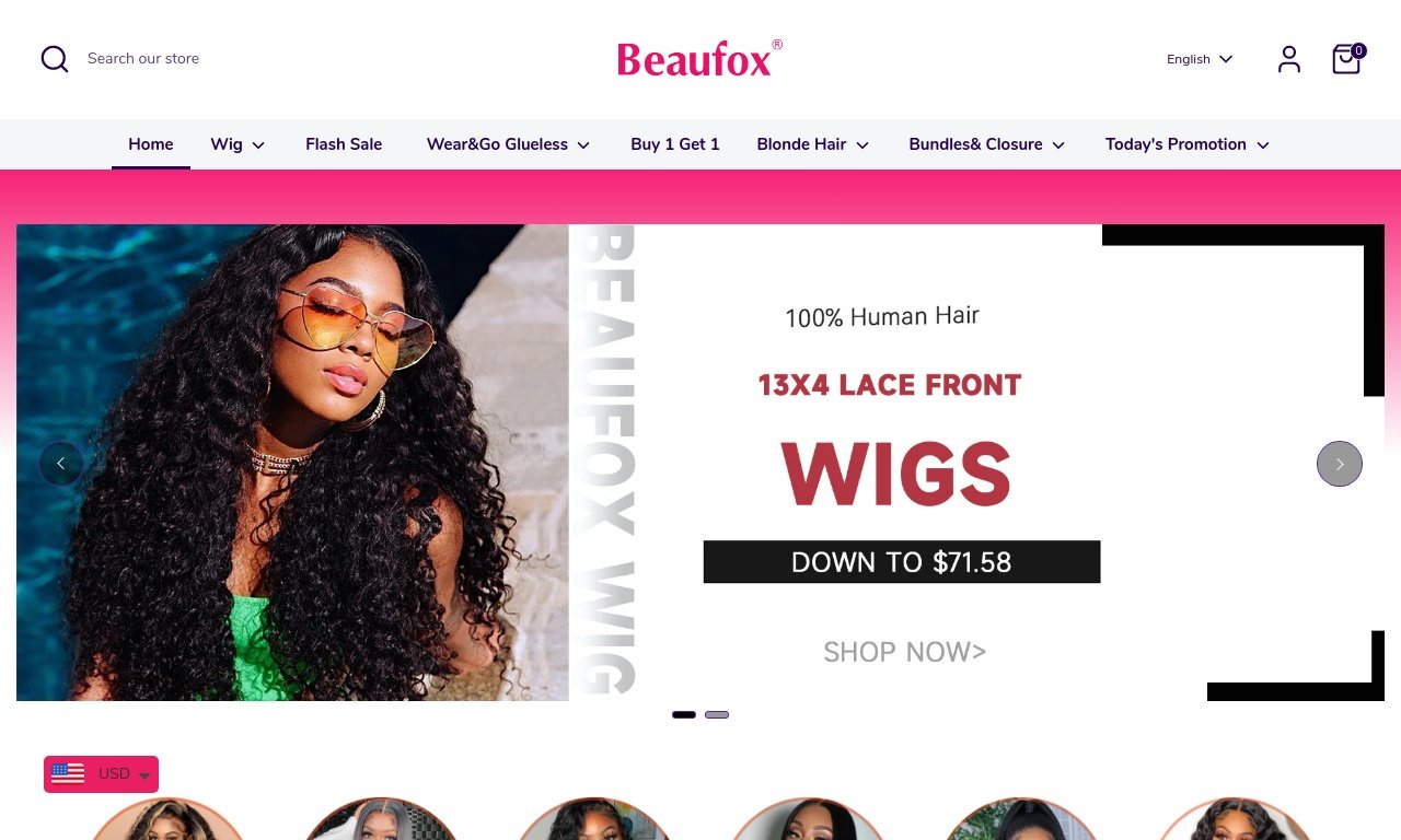 Beaufox hair.com