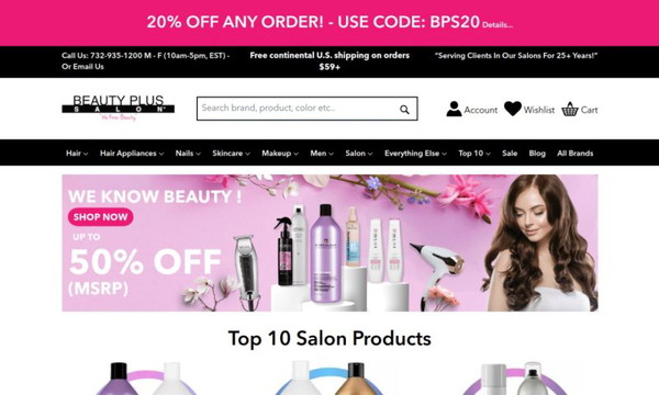 BeautyPlusSalon.com