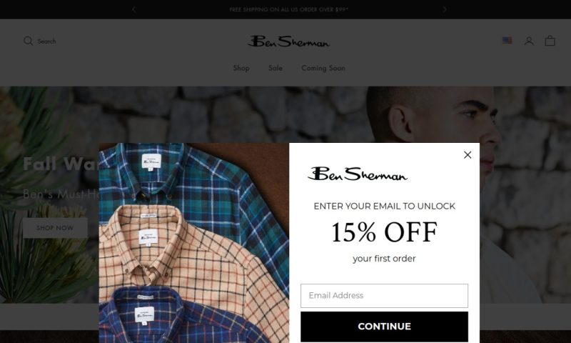 Ben Sherman.com