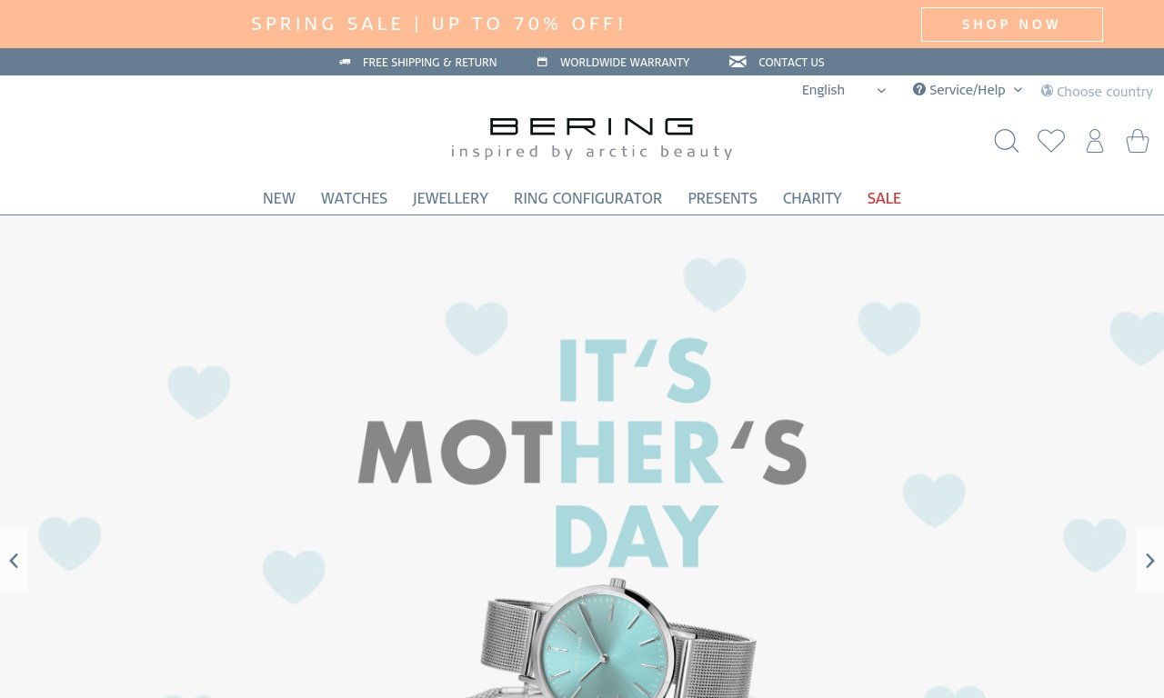 Bering Watches and Jewellery
