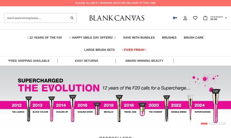 Blank Canvas Cosmetics.com