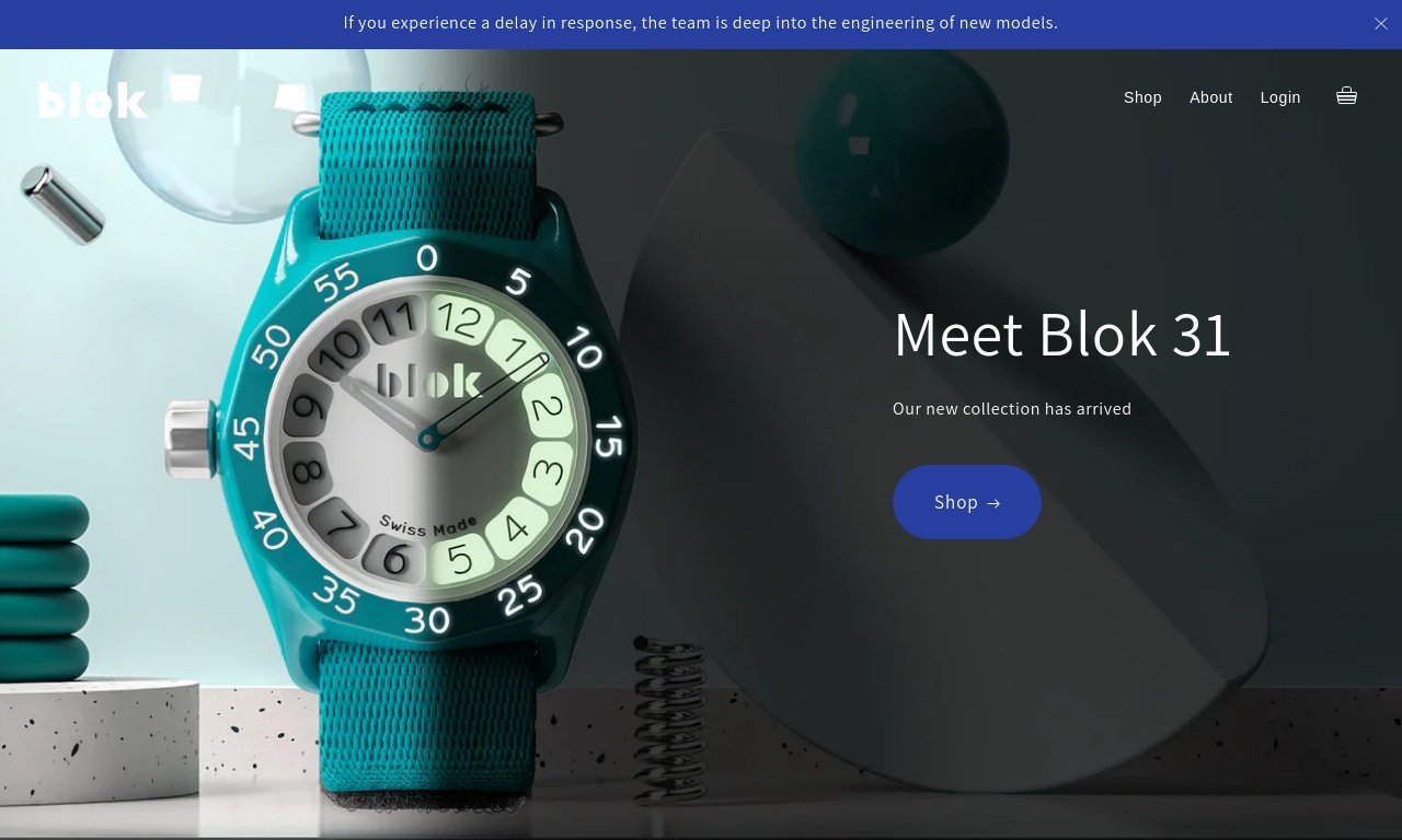 Blok watches.com