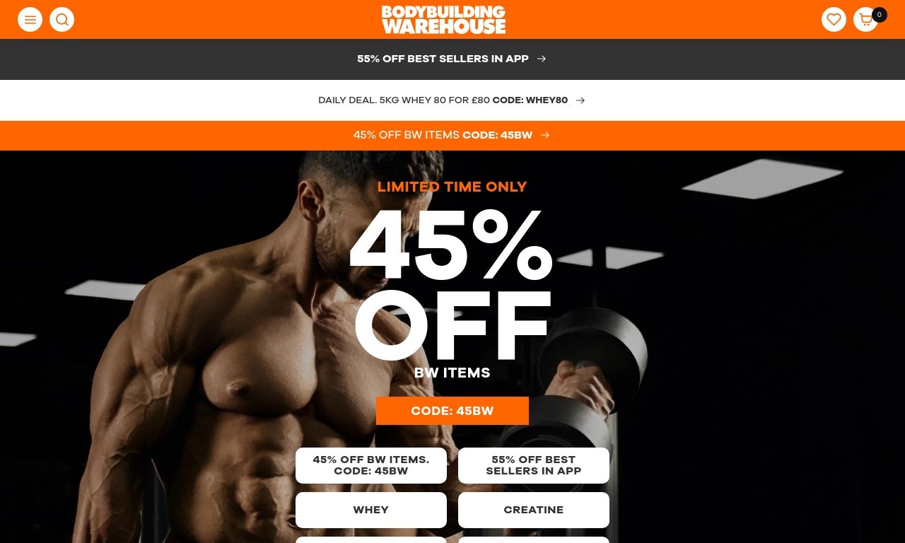 Bodybuilding warehouse.co.uk
