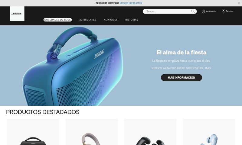 Bose.es | Auriculares, altavoces, dispositivos vestibles