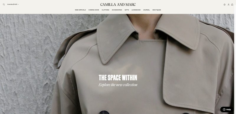 Camilla and Marc.com