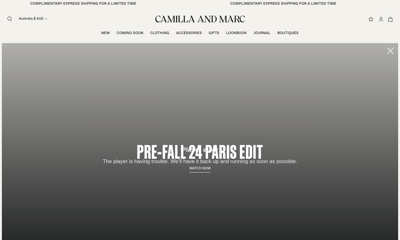Camilla and marc.com