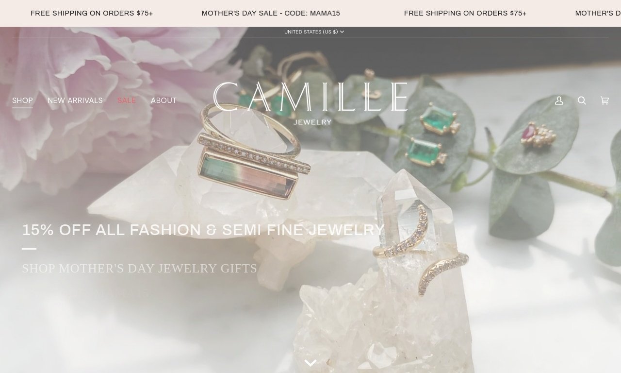 Camille jewelry.com