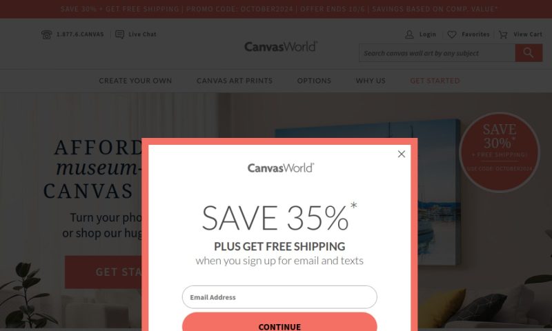 Canvas World.com