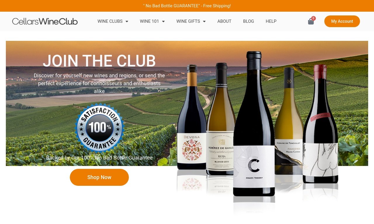 Cellars wine club.com