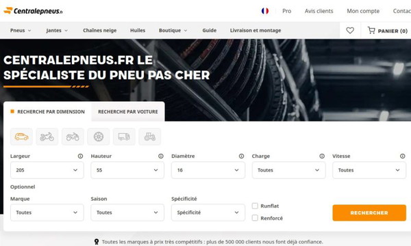 Centralepneus.fr
