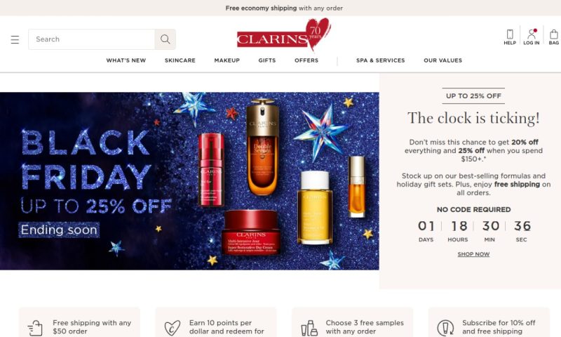 Clarins usa