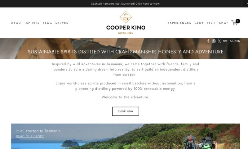 Cooper King Distillery.co.uk