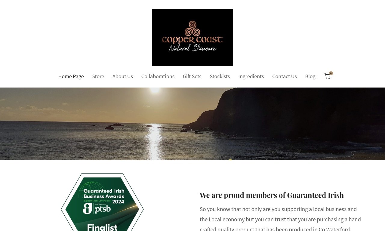 Copper coast natural skincare.com
