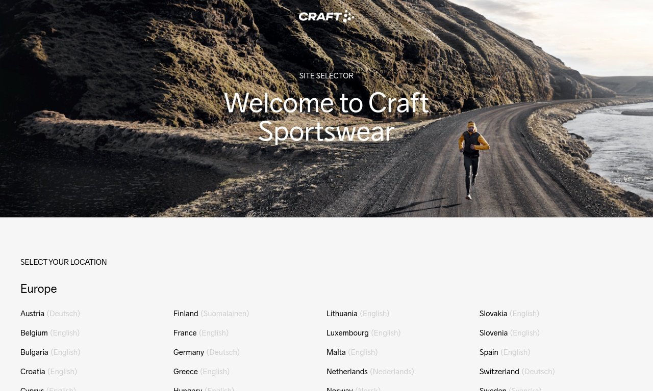 Craft Sportswear.com