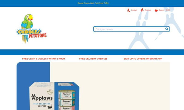 Cuddles Pet Store.com