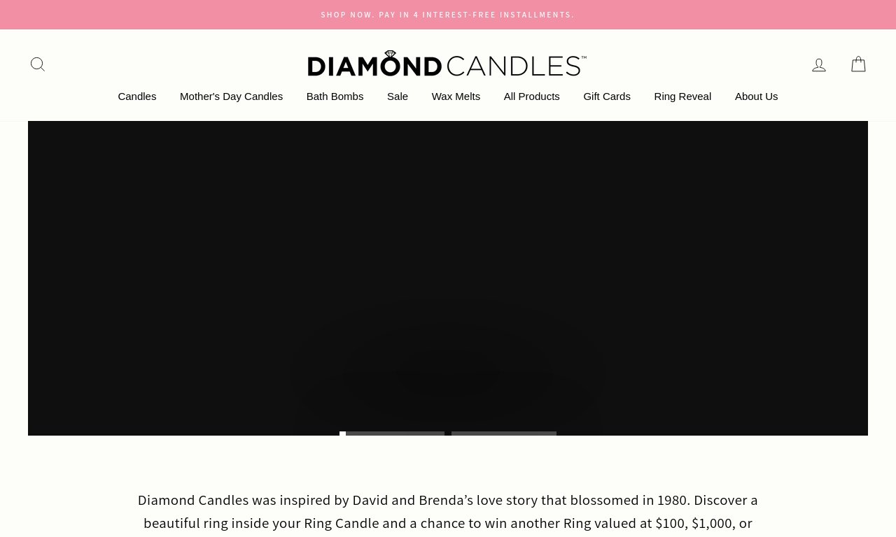 Diamond candles.com