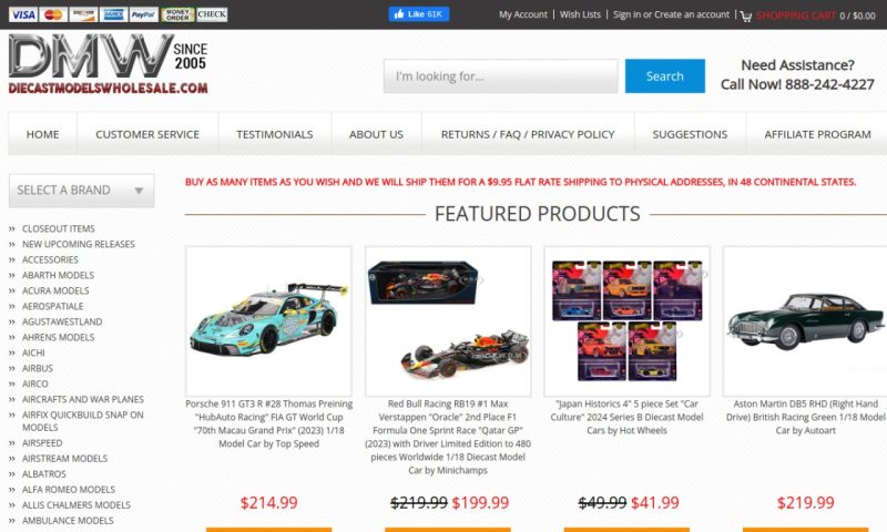 Diecast Models Wholesale.com