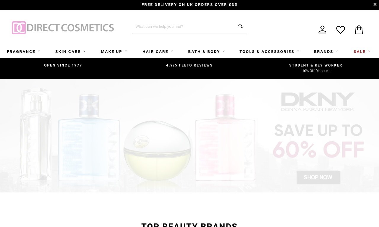Direct cosmetics.com