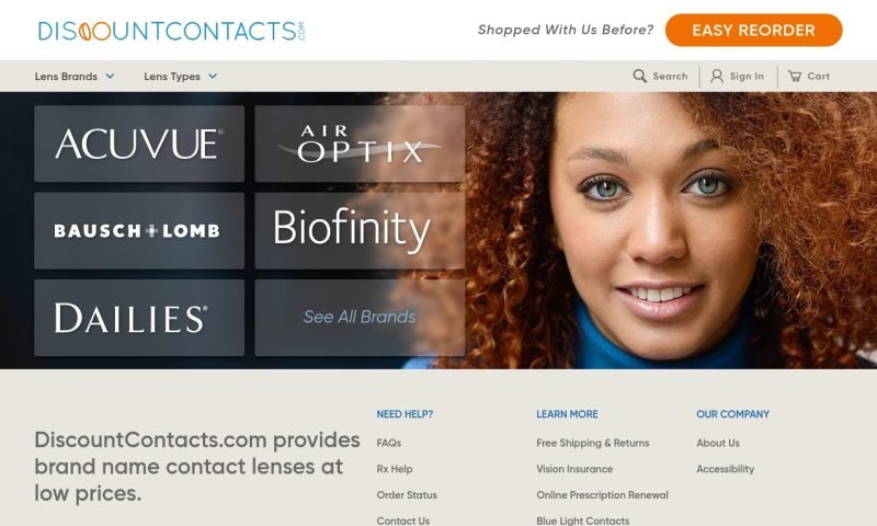 Discount contact lenses.com