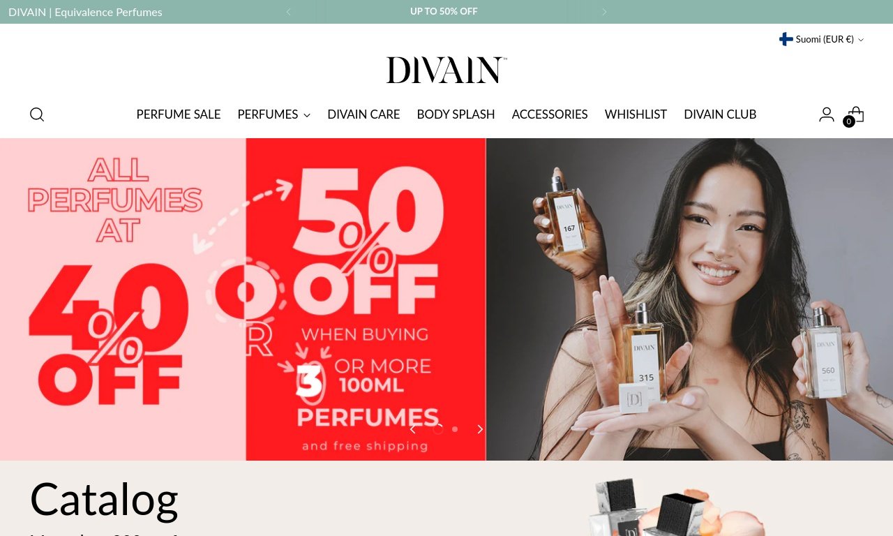 Divain parfums.com