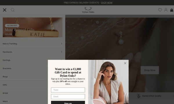 Dylan Oaks Jewellery