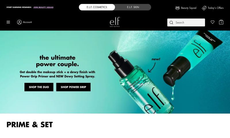 Elf cosmetics.co.uk