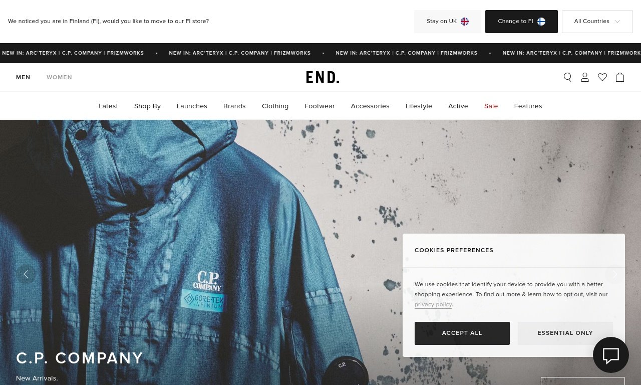 End clothing.com
