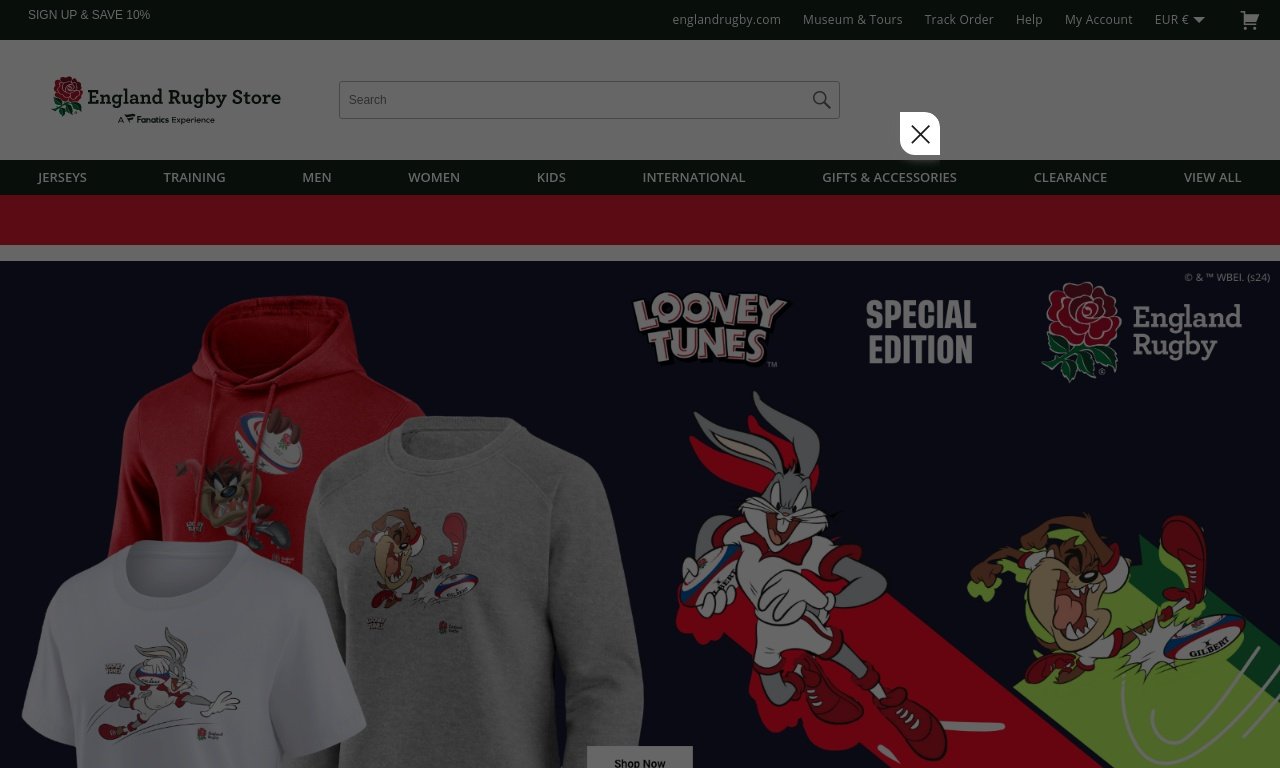 England Rugby Store.com