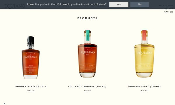 Equiano Rum.com