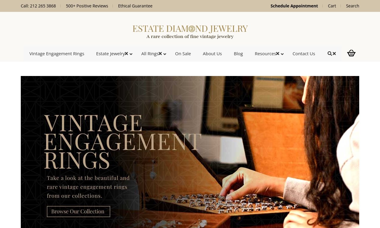 Estate Diamond Jewelry.com