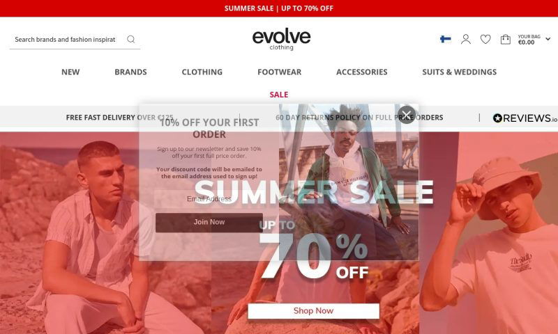 Evolve Clothing.com