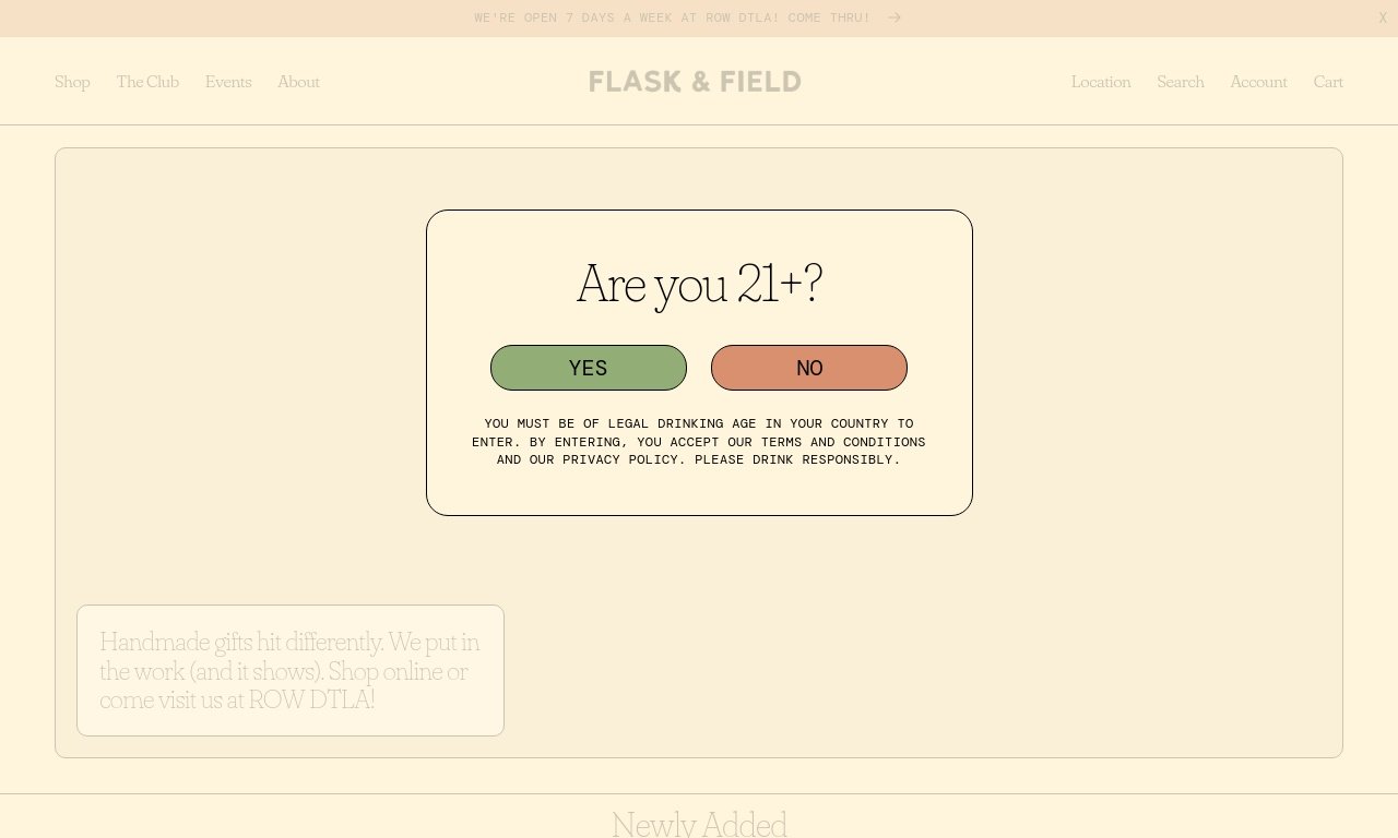 Flask and field.com